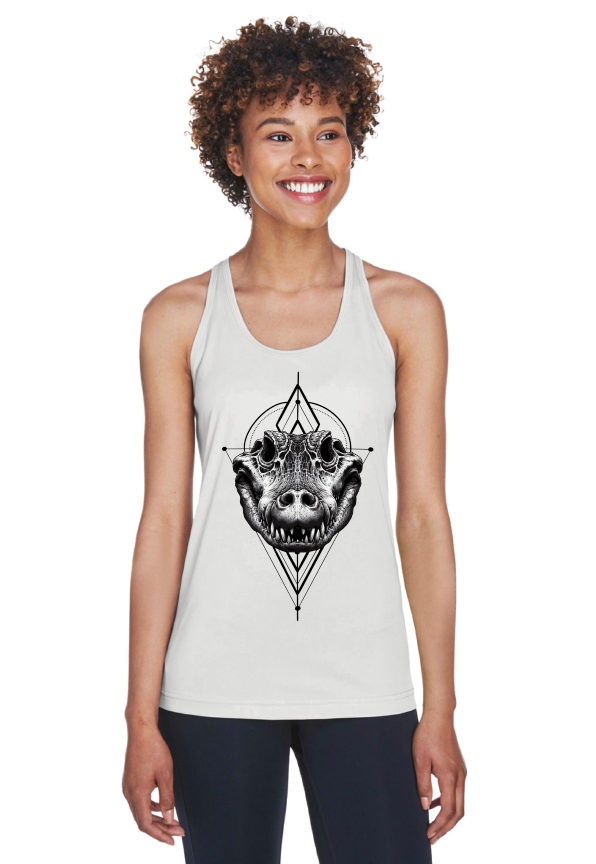 Alligator skull Graphic Tee and Tank