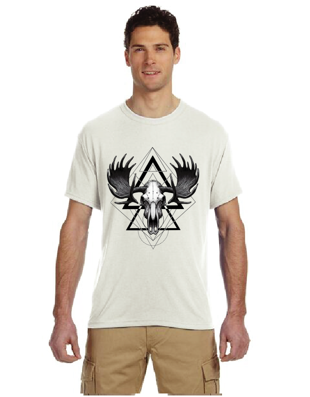 Moose Skull Graphic Tee and Tank