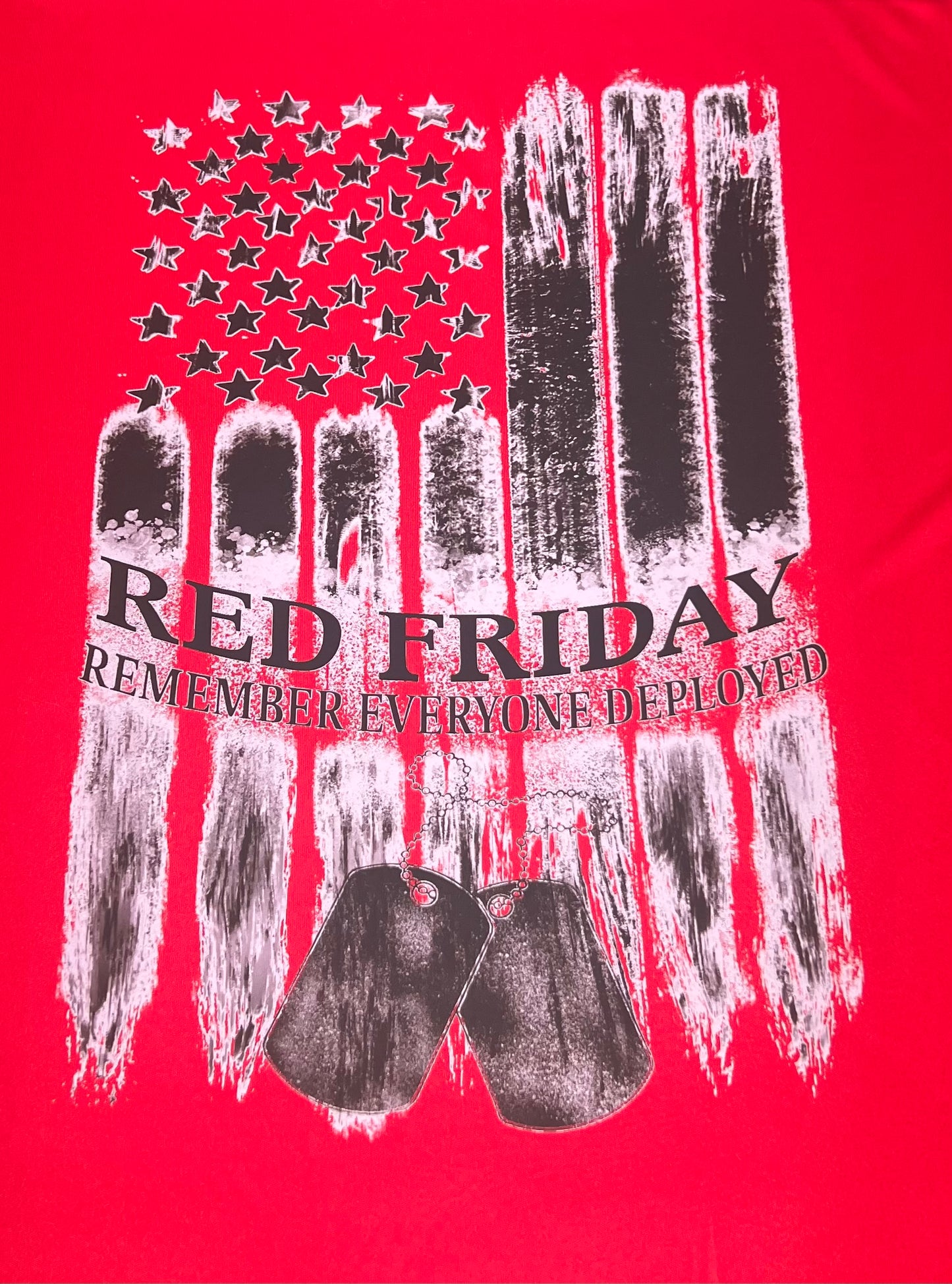 Red Friday Tee shirt