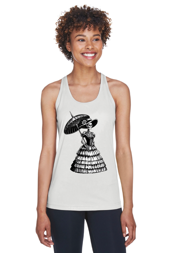 Southern Bell skeleton Graphic Tee and Tank